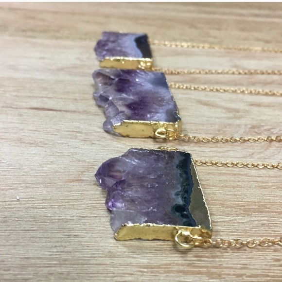 Last 1! 🌟Raw Amethyst Necklace - Picture 4 of 6